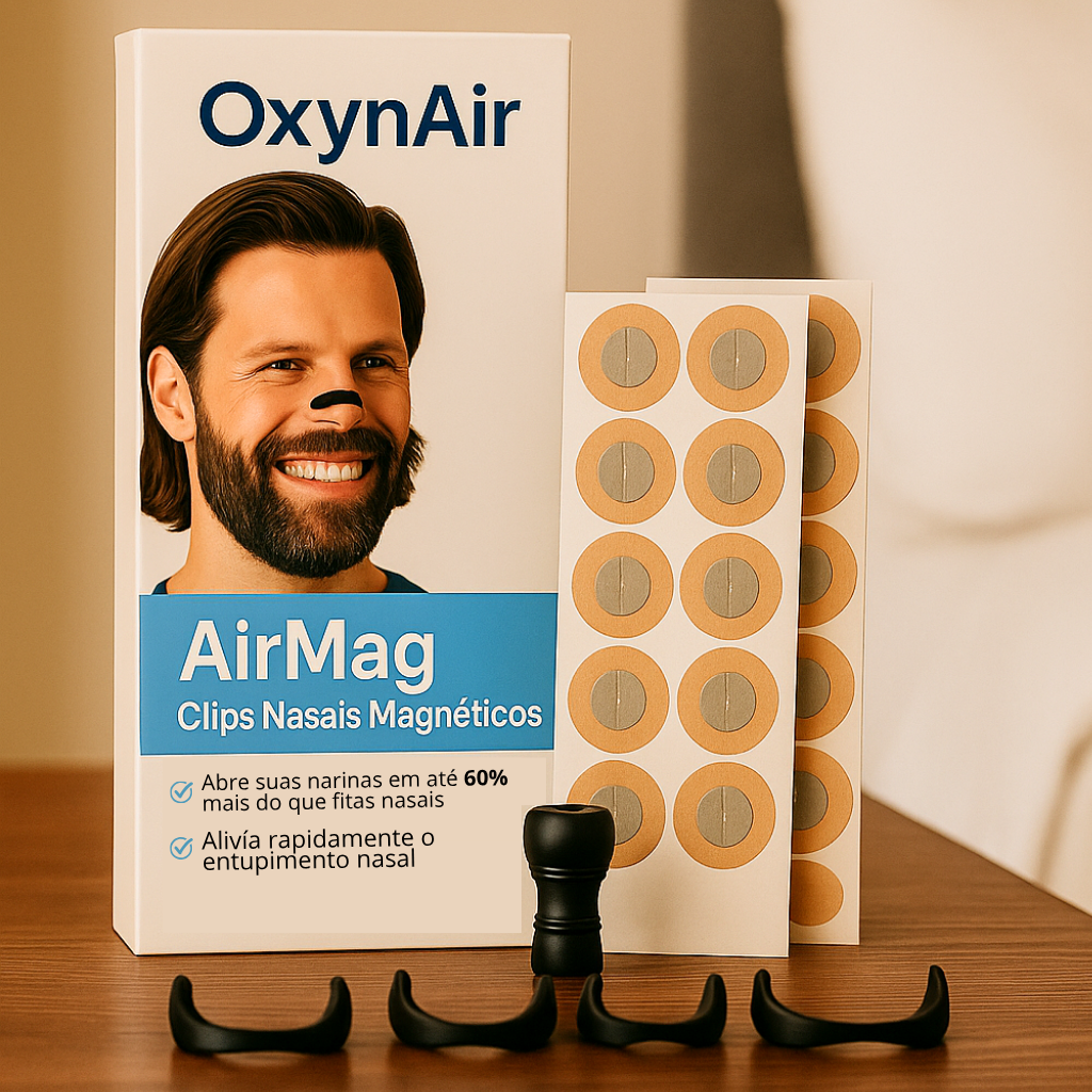 AirMag - Melhore sua Respiração! Compre 1 Leve 4