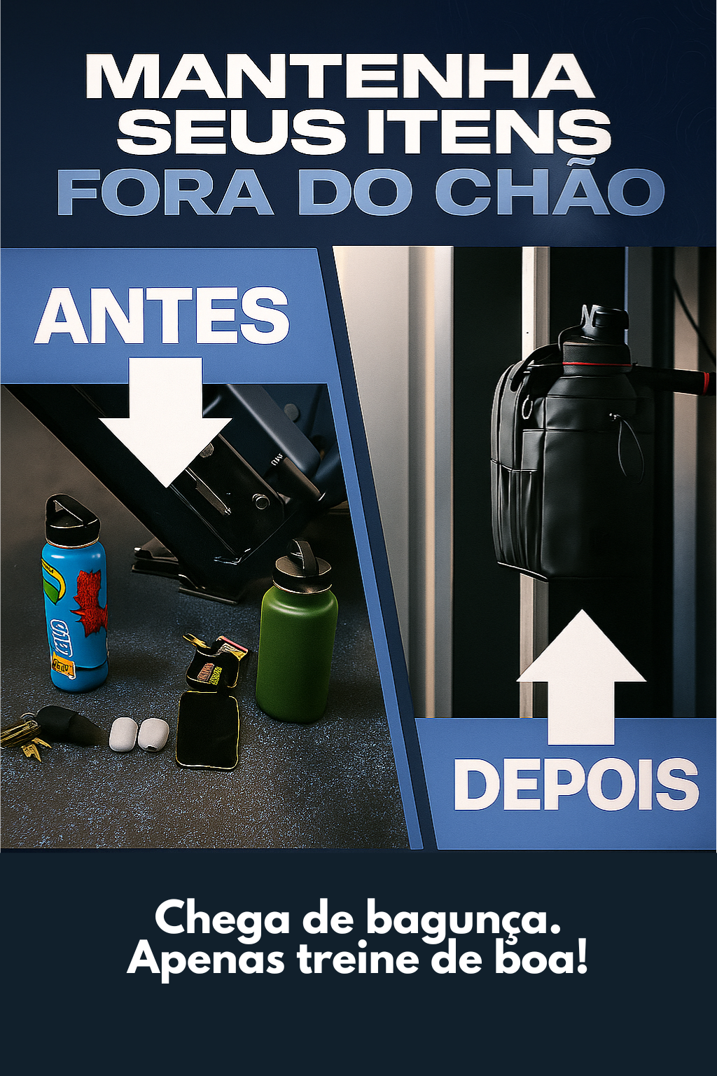 GripBag - Organização rápida no treino!